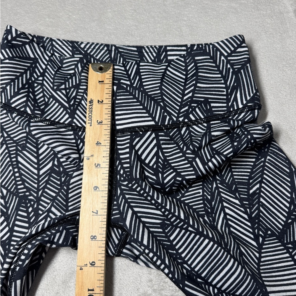 Lululemon Wunder Under Pant *Full-On Luxtreme Pretty Palm Black Angel Wing 4 - Picture 7 of 16